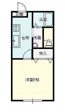 セジュール中央Ａ棟　２０２号